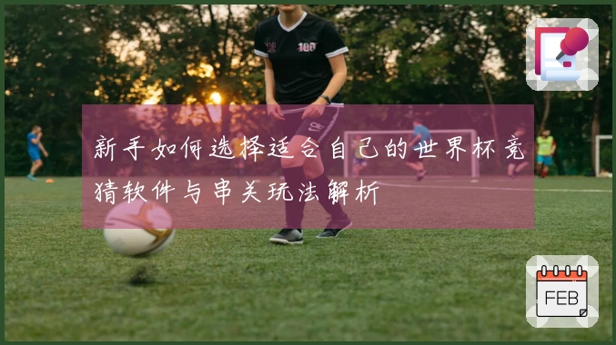 新手如何选择适合自己的世界杯竞猜软件与串关玩法解析