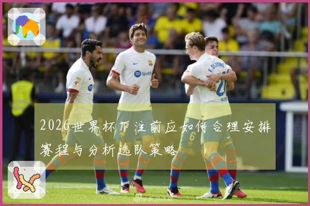 2026世界杯下注前应如何合理安排赛程与分析选队策略